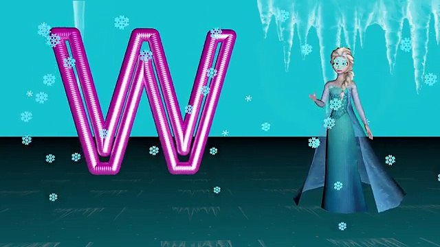 Frozen cancion - el abecedario en español para niños - abc en espanol - videos educativos