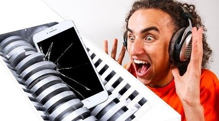 KWEBBELKOP-EXPERIMENT! iPHONE 7 vs. SHREDDER! (Reacting To)