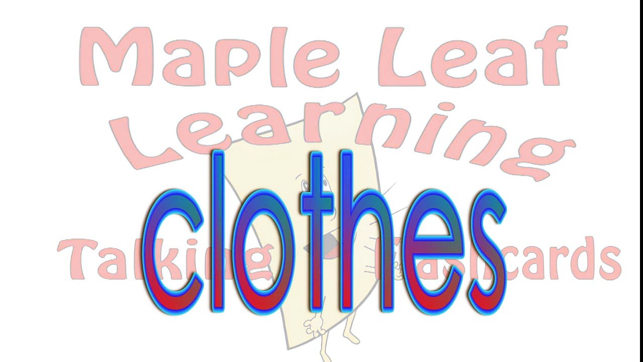 Learn Clothes Vocabulary _ Talking Flashcards-rJXUpEkWhjc