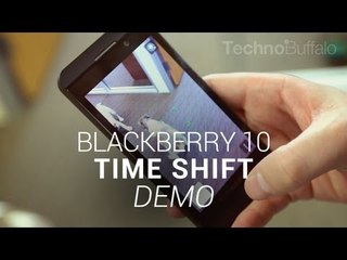 BlackBerry 10 Camera Demo: Time Shift