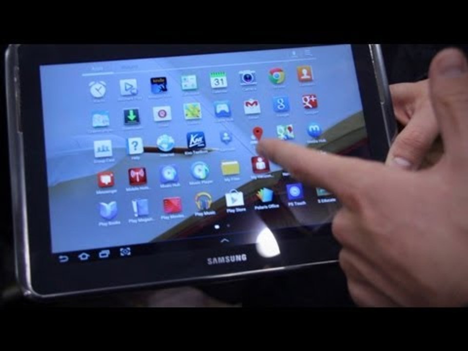 Samsung Galaxy Note 10.1 Verizon LTE Hands On - CES 2013