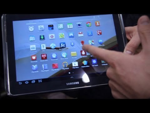 Samsung Galaxy Note 10.1 Verizon LTE Hands On - CES 2013