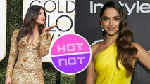 Deepika Padukone Copies Priyanka Chopra | Golden Globe Awards 2017 | Ralph Lauren | Fashion War