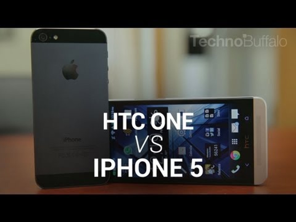 HTC One vs iPhone 5