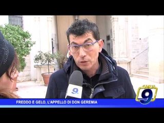 Freddo e gelo, l'appello di don Geremia Acri: "coperte, guanti e vestiti per i senzatetto"