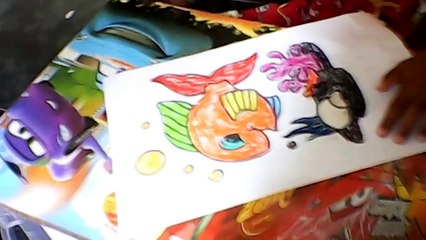 Lomba Mewarnai PAUD Adelio Memberi Arsirnya Harus Merata Biar juara