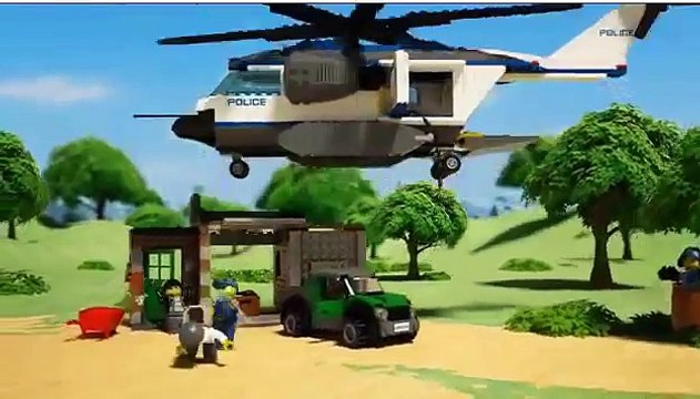 Мультик Лего полиция Поймай преступника