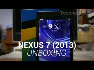 Google Nexus 7 (2013) Unboxing
