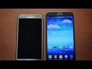 Galaxy Mega vs Note III and Trade Show Advice