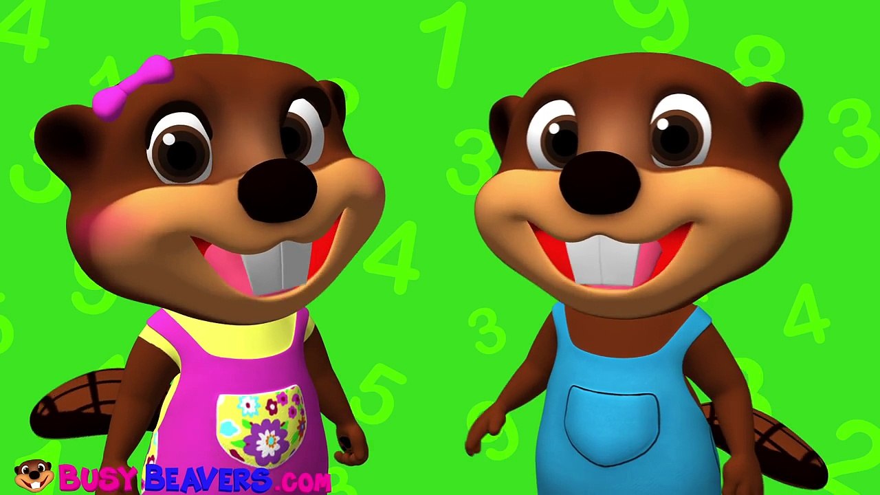 'Count to 10' _ 123 Numbers Song, 3D Rhyme for Kids, Learn to Count Numbers 1 to 10 by Busy Beavers-2iAt2VzFTL0