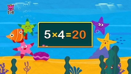 구구단 5단 _ 5씩 뛰어 세기 _ 구구단 동요 _ 핑크퐁! 인기동요-71sbHrYu408