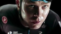 Tour de France 2017 -Chris Froome tout fier de son nouveau vélo Pinarello Dogma F8