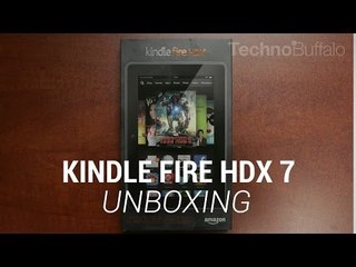 Kindle Fire HDX 7 Unboxing