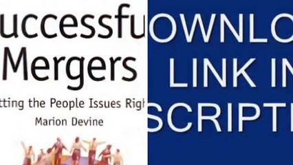 [C426.Ebook] Successful Mergers: Getting the People Issues Right - Get Free Ebook