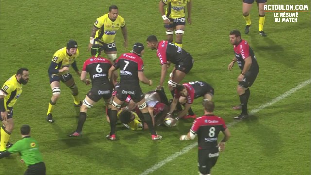 Résumé Clermont/Toulon - TOP14 J16