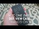 HTC One (M8) Dot View Case Hands-On