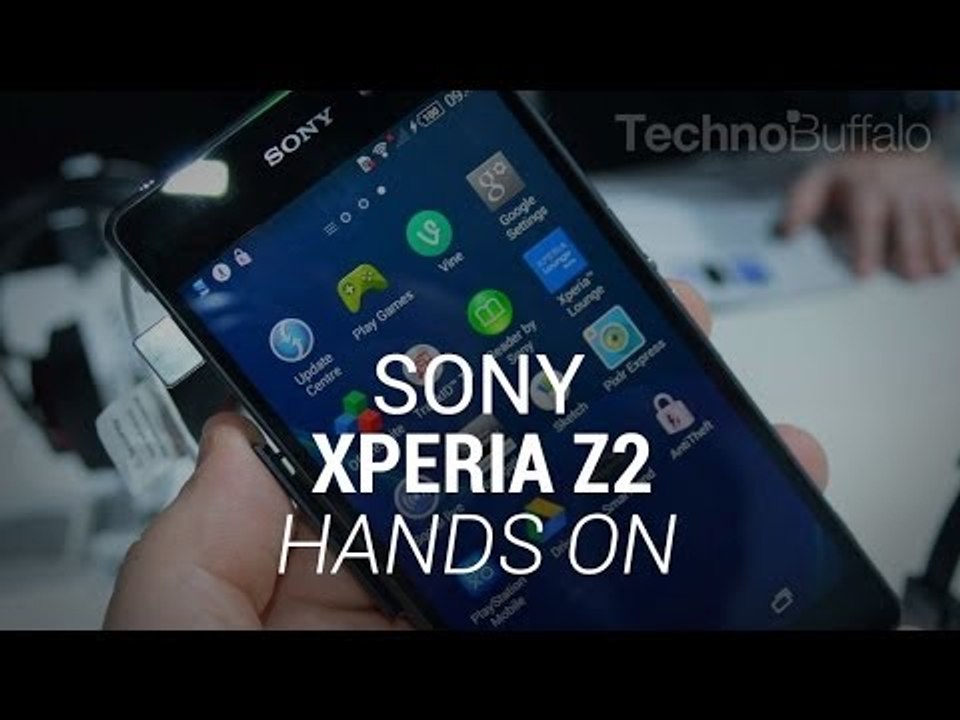 Sony Xperia Z2 Hands-On