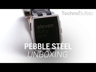 Pebble Steel Unboxing