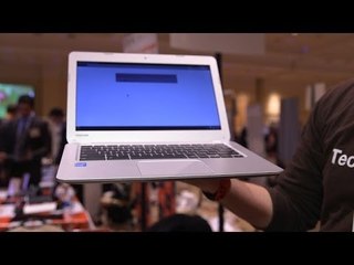 Toshiba Chromebook Hands On - CES 2014