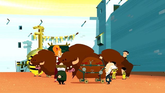 Die Daltons – Die Daltons laufen mit der Herde (S01 E39)