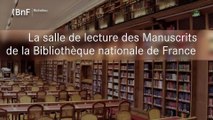 La salle de lecture du département des Manuscrits de la Bibliothèque nationale de France