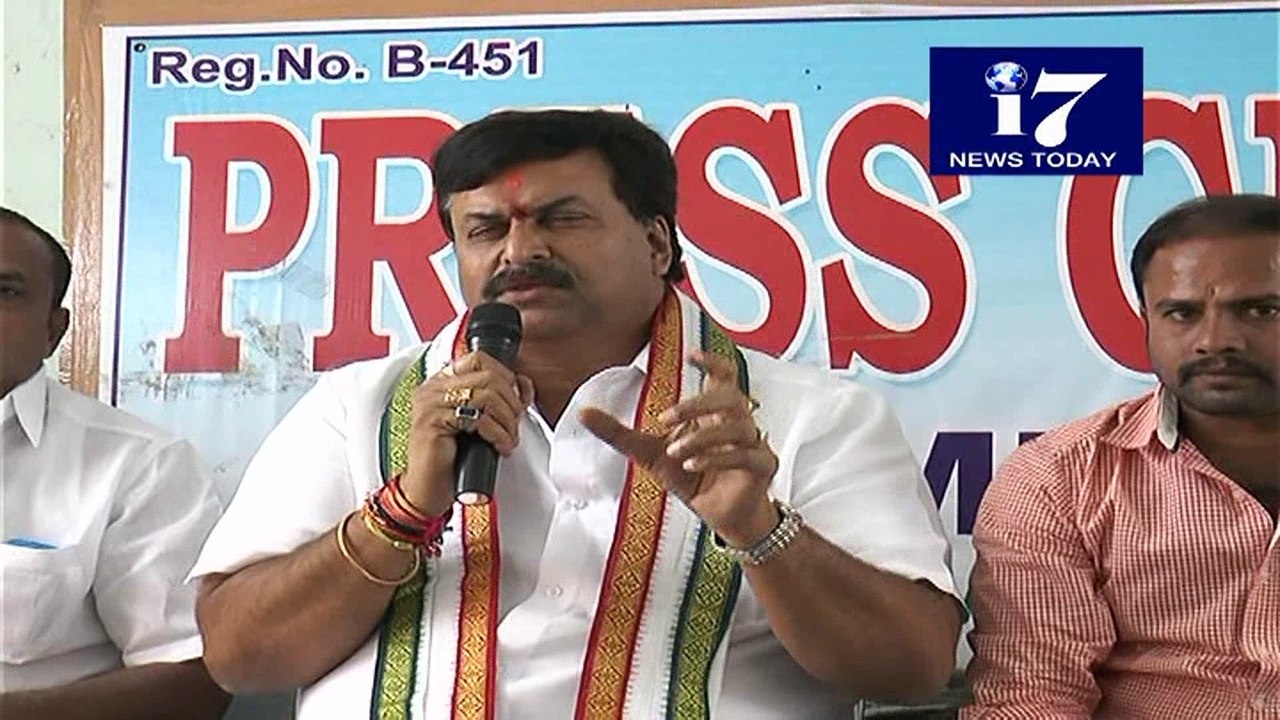Khammam MLC  Pongulati Srinivas Reddy Press conference