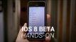 iOS 8 Beta Hands-On