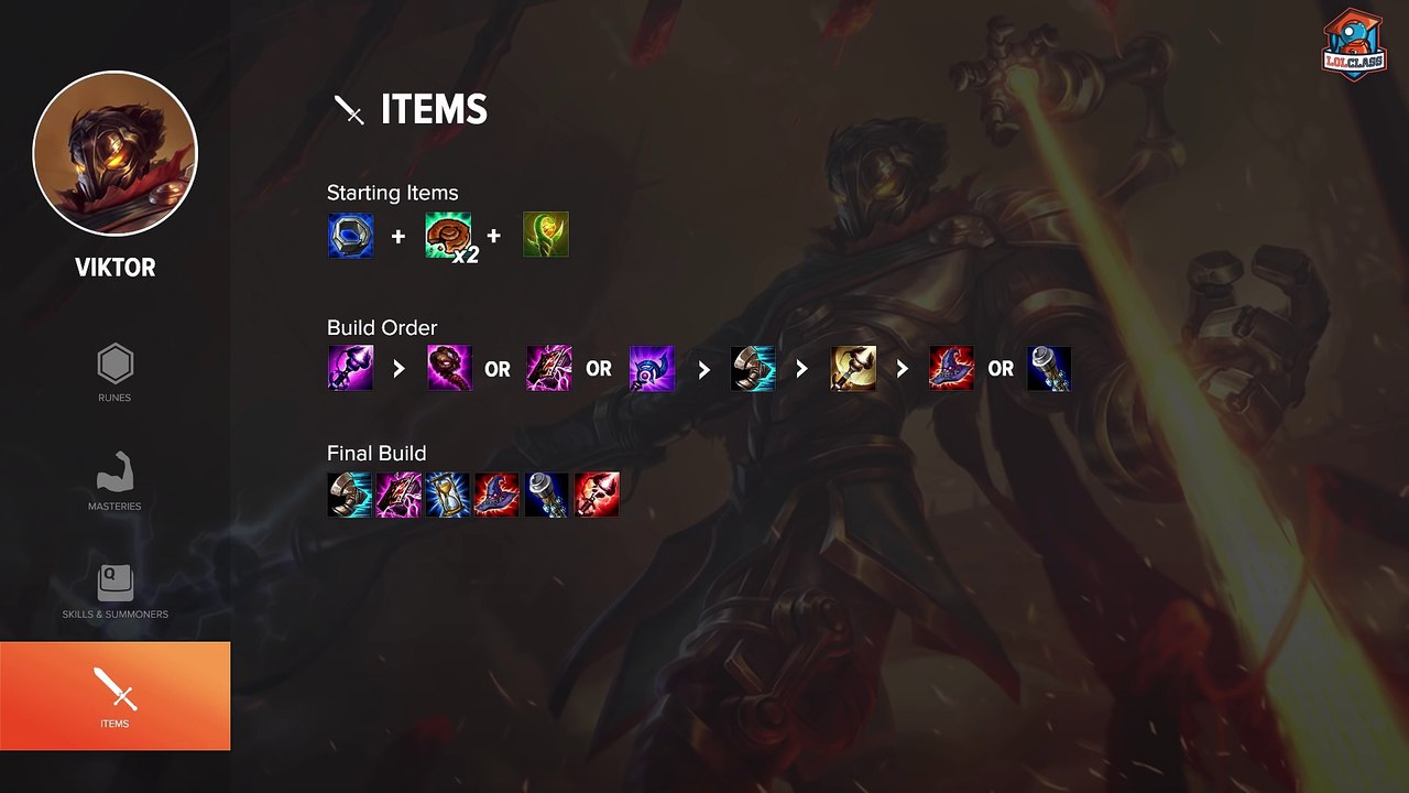 Cách đánh viktor đi mid với C9