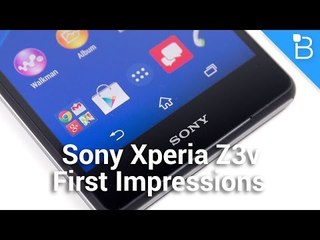 Sony Xperia Z3v First Impressions