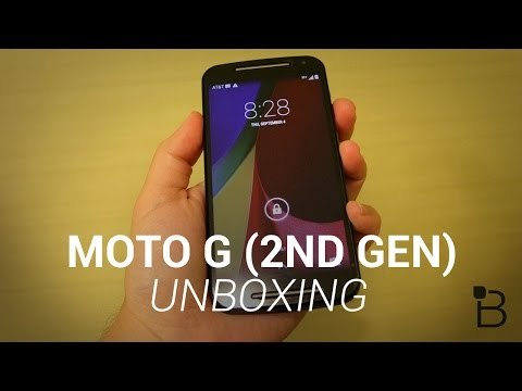 Moto G (2nd Gen) Unboxing and Hands-On