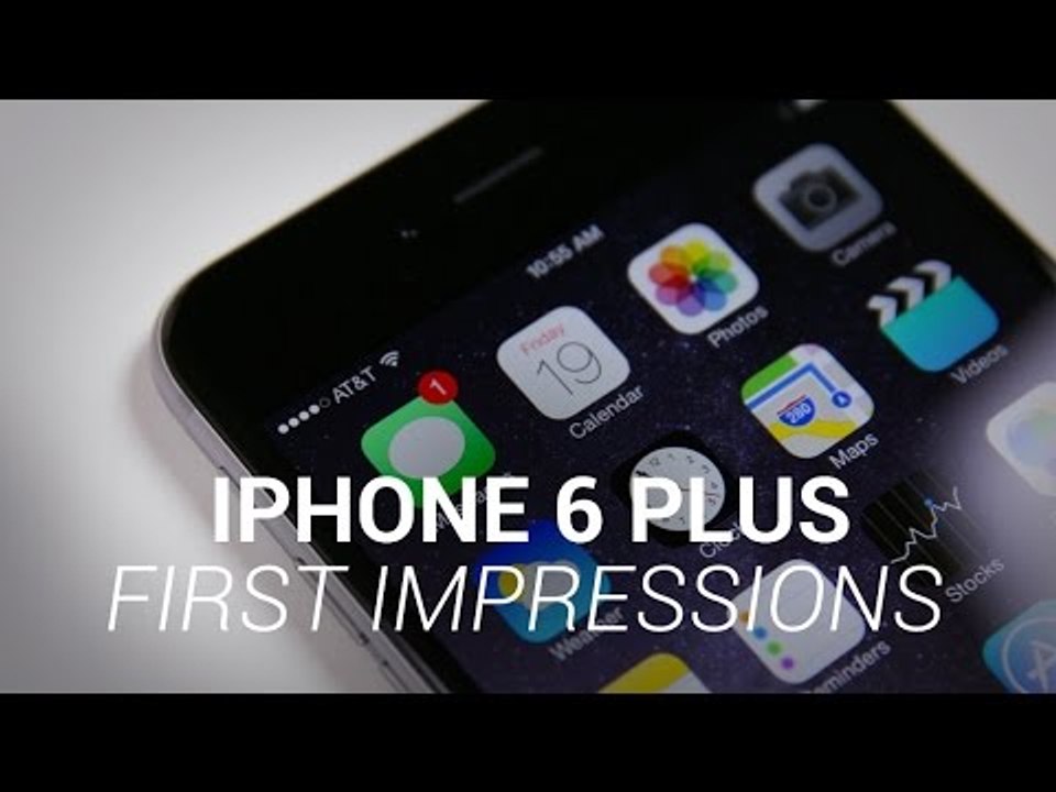iPhone 6 Plus First Impressions!