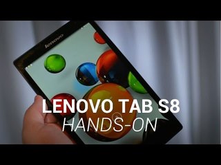 Lenovo TAB S8 Hands-On