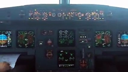 Landing at Innsbruck