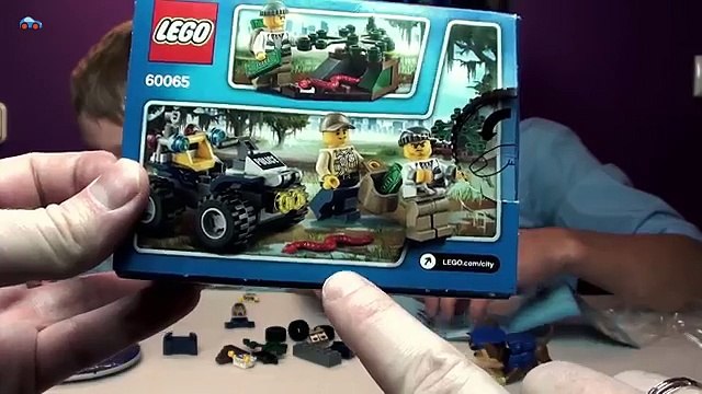 Конструктор Лего Сити Полиция Lego City Police. Распаковка лего машины патрульный вездеход. Катронка