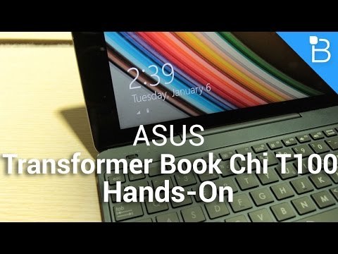 ASUS Transformer Book Chi T100 Hands-On