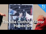 Toshiba Virtual Clothing System Hands-On - See Jon in Women's Clothing
