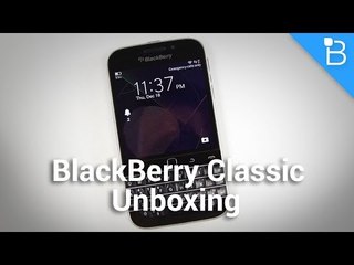 BlackBerry Classic Unboxing: A Familiar Face Returns