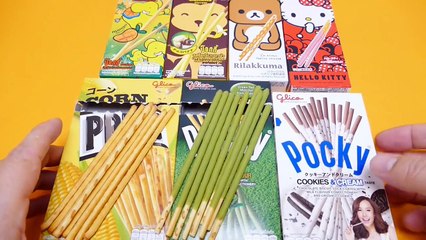 Rilakkuma, Hello Kitty & Pocky Corn, Green Tea & Cookies & Cream Sticks-3_fUVsWpBu