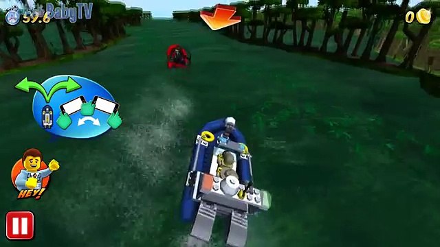 LEGO City My City. Clippers. Police. Chase. Cartoon Racing. Lego City Police Like BebyTV