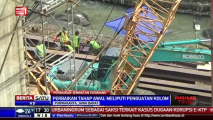Perbaikan Jembatan Cisomang Penguatan Kolom