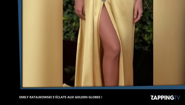 Emily Ratajkowski aux Golden Globes 2017
