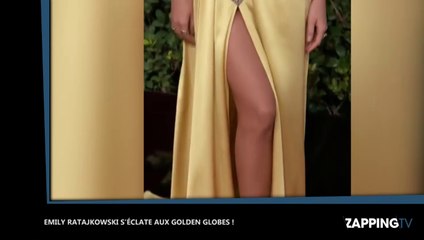 Emily Ratajkowski aux Golden Globes 2017