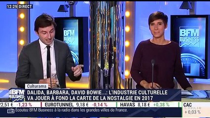 Culturama: Dalida, Barbara, David Bowie.. l'industrie culturelle joue à fond la carte de la nostalgie cette année - 10/01