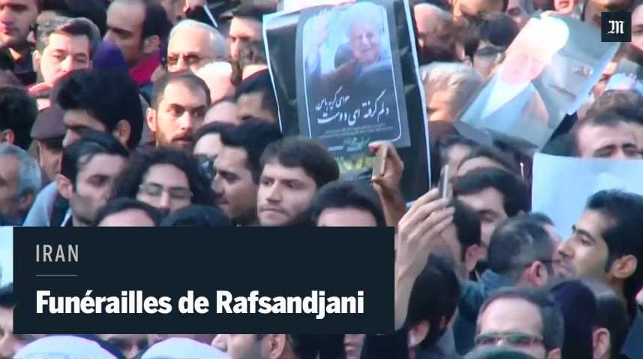 Funérailles nationales de l’ancien président Rafsandjani