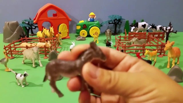 Learning Learn Zoo Farm and Sea Animals Names English To Spanish Compilation Video for Kids Children