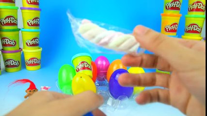 Surprise Eggs Play Doh Barbie Spongebob Hello Kitty Kinder Surprise Eggs & Toys Mcqueen Cars