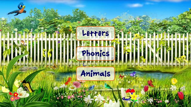 Teach children to learn the alphabet Children learn the names of animals Kids learning - ABC kids