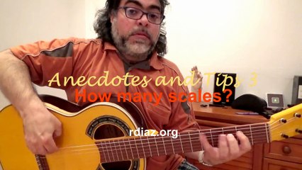 Anecdotes with Paco de Lucia + Tips 3 (How many scales Paco used) technique lesson by Ruben Diaz