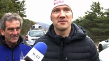 Rallye Monte-Carlo : Seb Ogier au col du Perty remercie tous les habitants D!CI