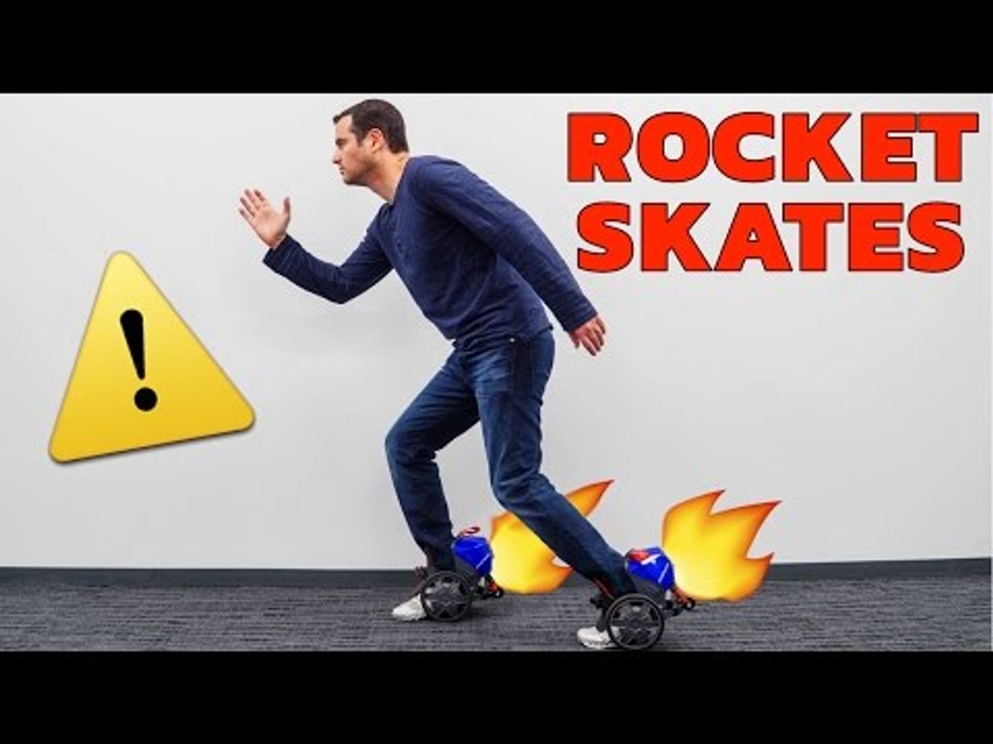 Most Dangerous Thing I've Ever Tested! (Rocket Skates) - video Dailymotion